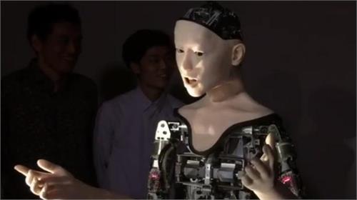 scientists developed a humanoid who can feel temperature humidity