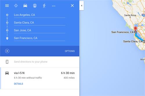 google maps for ios adding news feature for multiple stops
