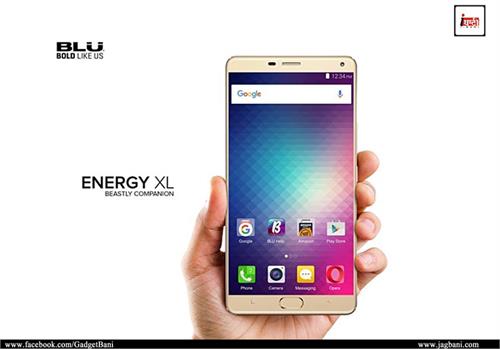 blu energy xl launch smartphone hd display
