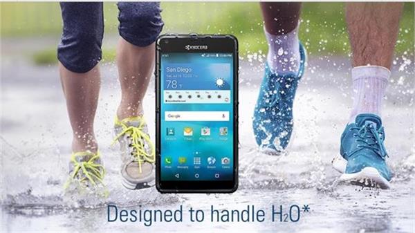 kyocera hydro shore smartphone launch