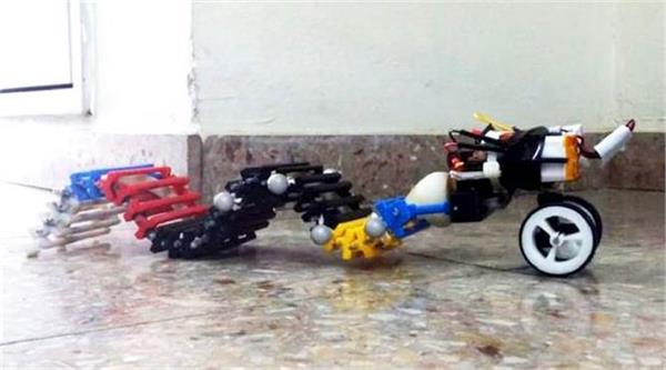 3d printed robot swim crawl researchers