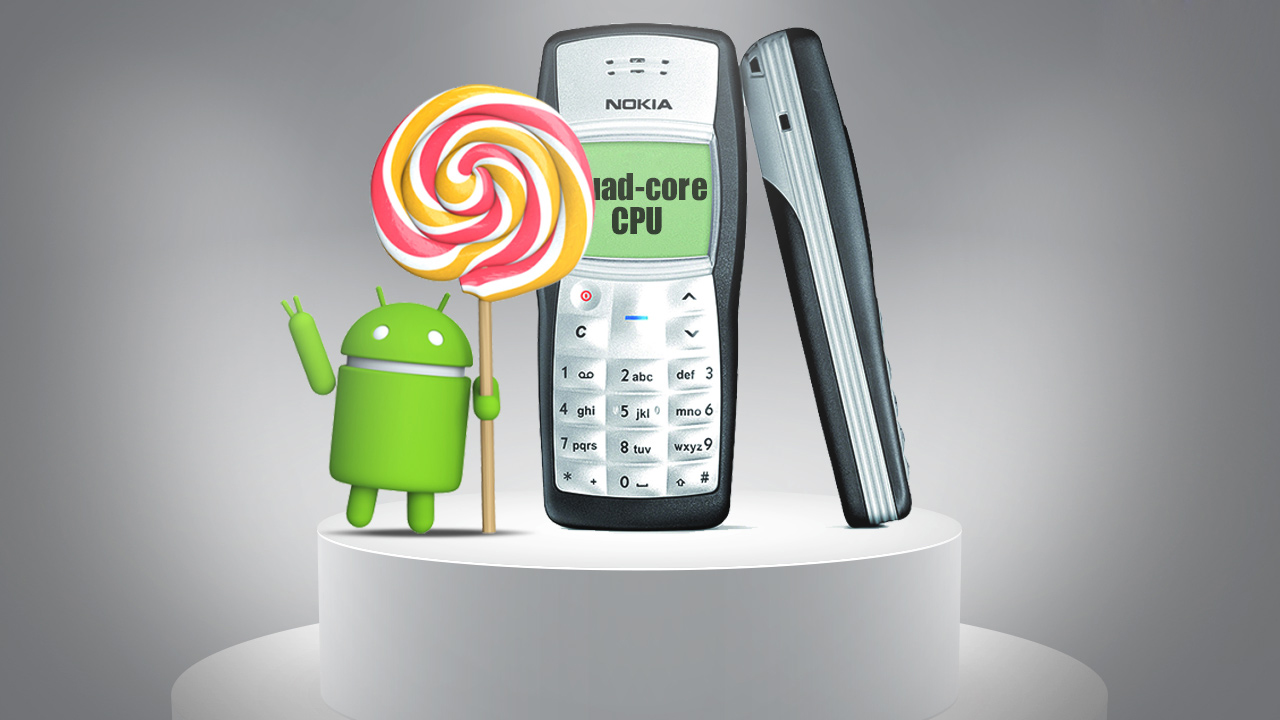 here s an android phone that pays tribute to nokia 1100
