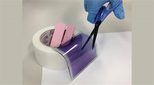 you can cut to these displays in any shape