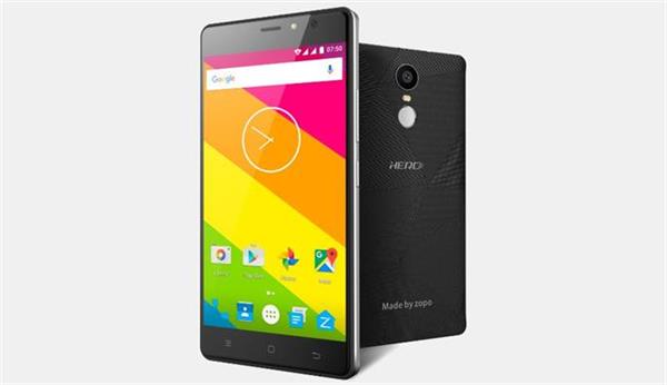 zopo hero 2 android marshmallow fingerprint scanner launch