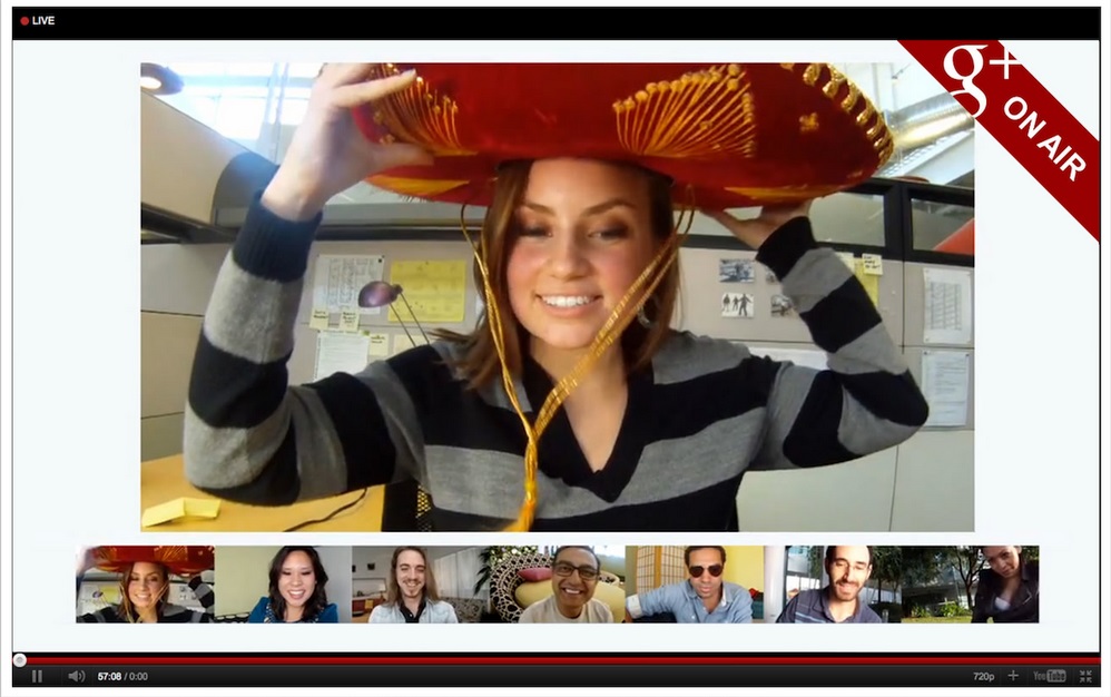 google is going to move hangout on air into youtube live