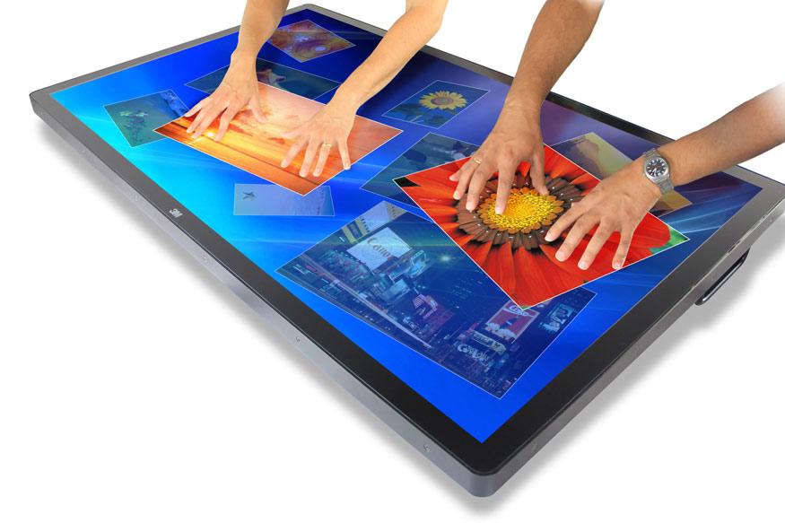 3m launches 65 inch 4k multi touch projected capacitive displays