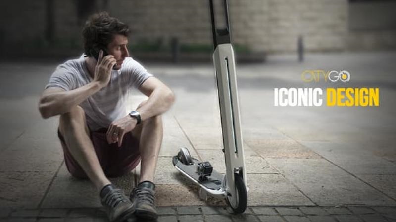 an e scooter that does not need charging