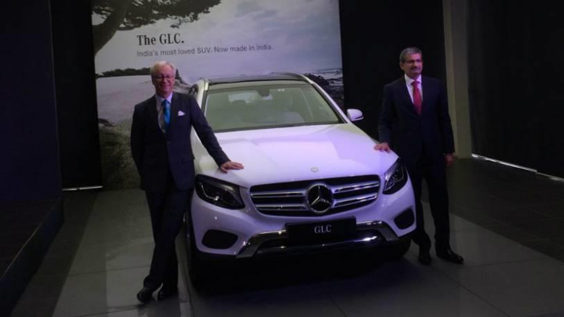 mercedes benz rolls out made in india glc suv