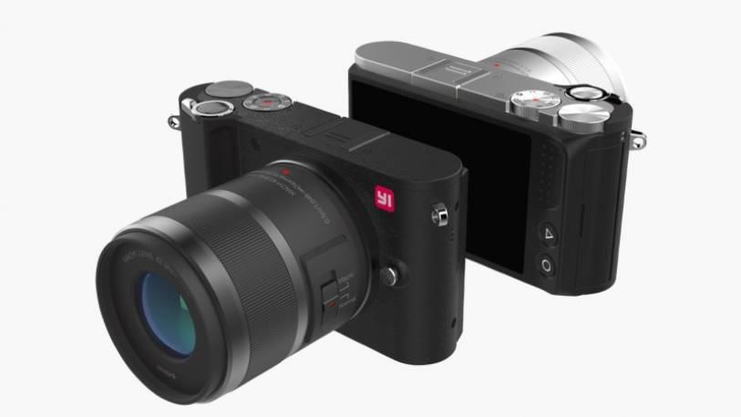 xiaomi yi m1 mirrorless camera with 20 megapixel micro sensor launched in event