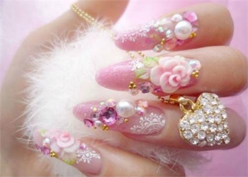 using more dangerous nails polished nails