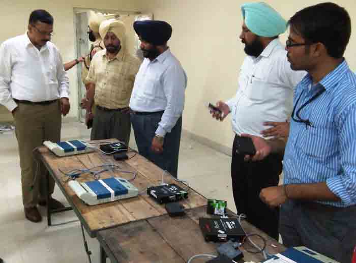 ਕਾਊਂਟਿੰਗ ਸੈਂਟਰਾਂ ਤੇ ਸਟਰਾਂਗ ਰੂਮਾਂ ਦਾ ਦੌਰਾ