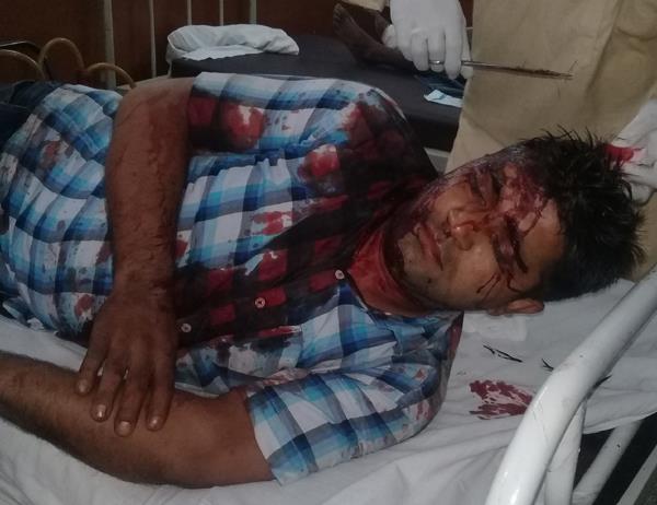 due to increasing robbery  heavy panic in the area