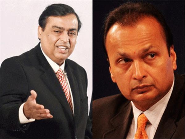 mukesh ambani brother  cornered