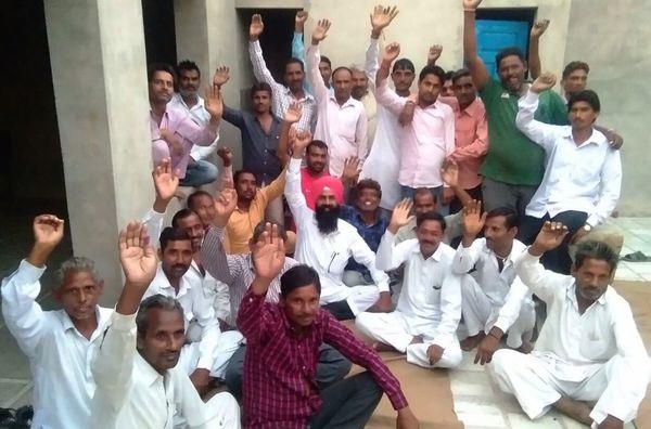 declaration of indefinite strike by bhatasa laborers