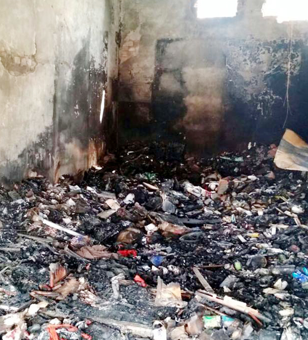 ਸ਼ਾਰਟ ਸਰਕਟ ਨਾਲ ਬੀਕਾਨੇਰ ਵਰਾਇਟੀ ਸਟੋਰ ਨੂੰ ਲੱਗੀ ਅੱਗ