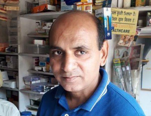 motorcycle ridders targeted the owner of a medical store