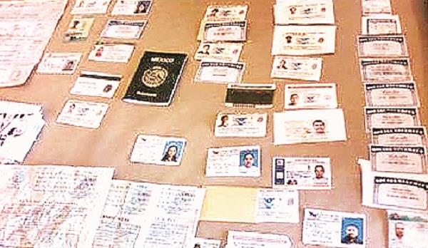 false money is leaked from the innocent people by giving them a fake visa