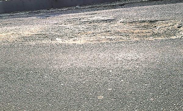 road from ward 32 to the city is inauspicious