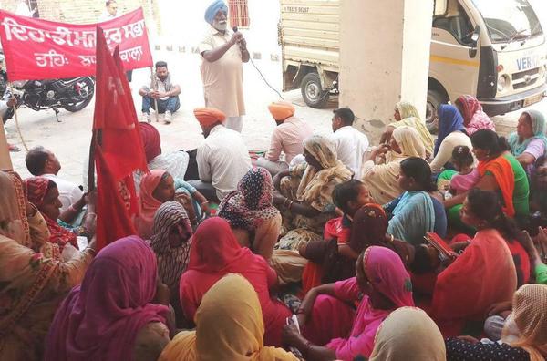 ਐੱਸ. ਡੀ. ਐੱਮ. ਦਫਤਰ ਮੂਹਰੇ ਰੋਸ ਪ੍ਰਦਰਸ਼ਨ