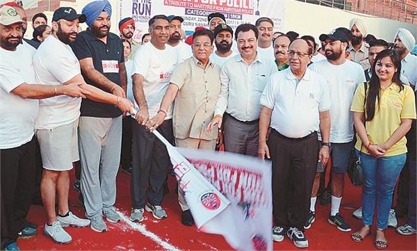 people from all walks of life marched to dedicated marathon