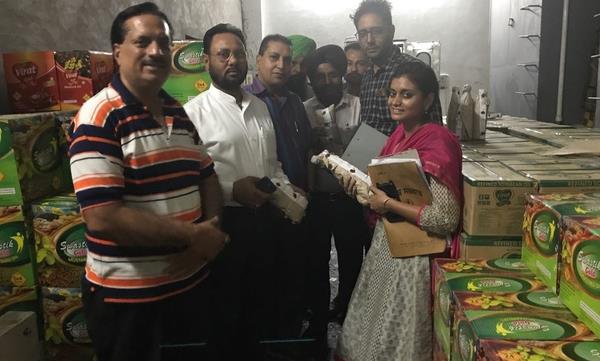 health department alerted  13 samples filled