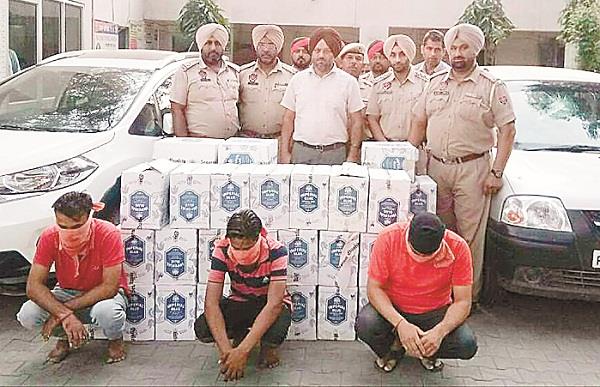 arrested for robbing 20 stomachs illegal liquor