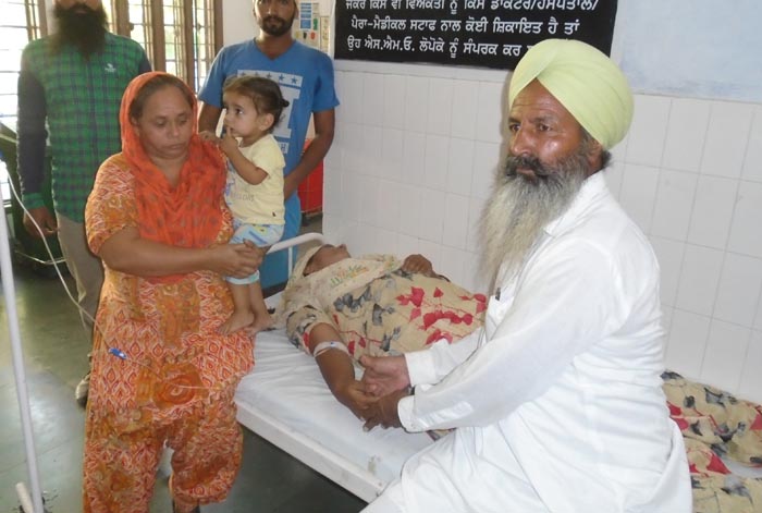 ਪੁਲਸ ਵੱਲੋਂ ਘਰ ''ਚ ਦਾਖਲ ਹੋ ਕੇ ਨਾਜਾਇਜ਼ ਕੁੱਟਮਾਰ, ਔਰਤ ਬੇਹੋਸ਼