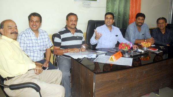 meeting in bjp office for preparing for corporation elections