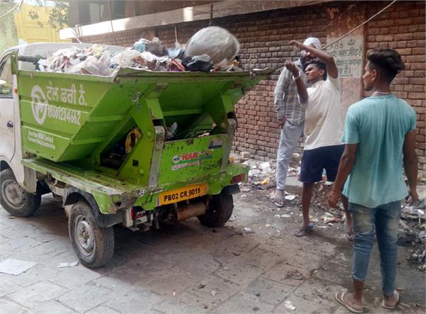 hygiene in heritage street  handed over to corporation