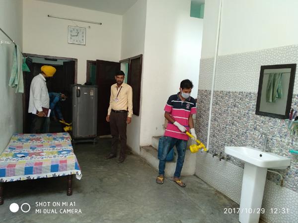 dengue and typhoid outbreak in the district continues