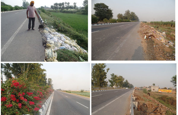 ਹਾਈਵੇ ਦੀ ਖਸਤਾ ਹਾਲਤ ਉਡੀਕ ਰਹੀ ਏ ਹਾਦਸੇ