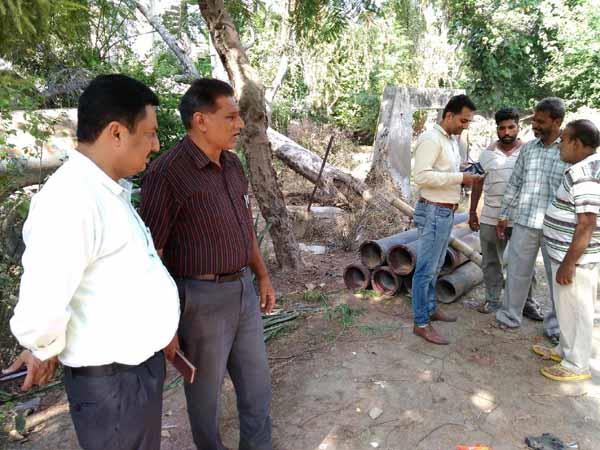 sanitary warehouse checking by vigilance team