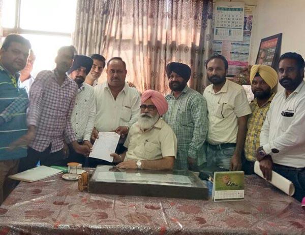 giving a letter of reference to the district education officer