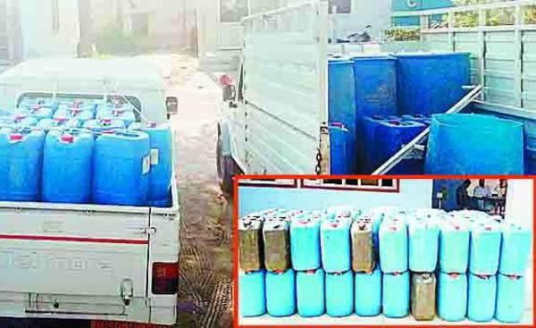 how is the ultimate smuggling of alcohol from rajputa to jagatpura 