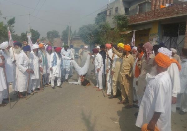 kisan sangharsh committee blamed punjab and central government