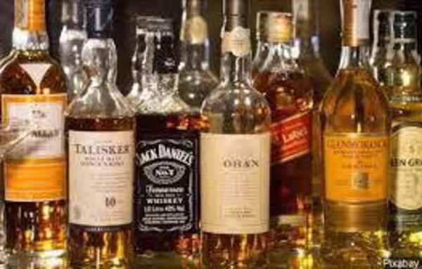 controlled with illegal alcohol