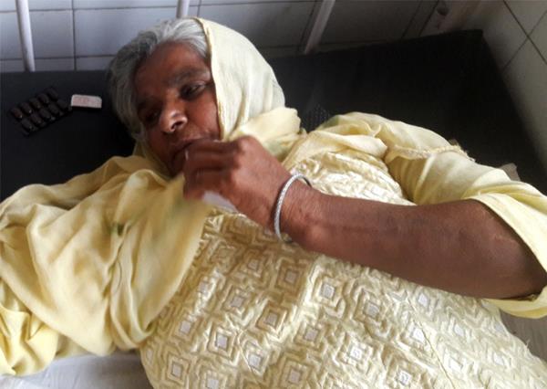 the woman  s unknown assailants attacked the court in a court of law