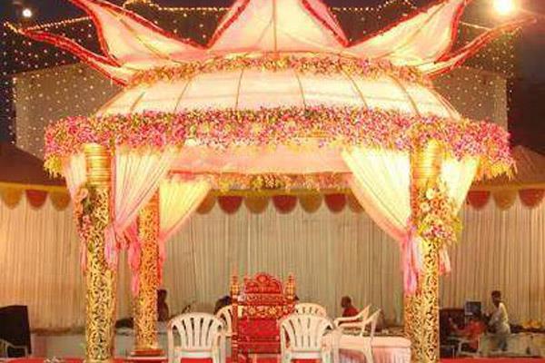 sealing sword with a hanging on small wedding palaces