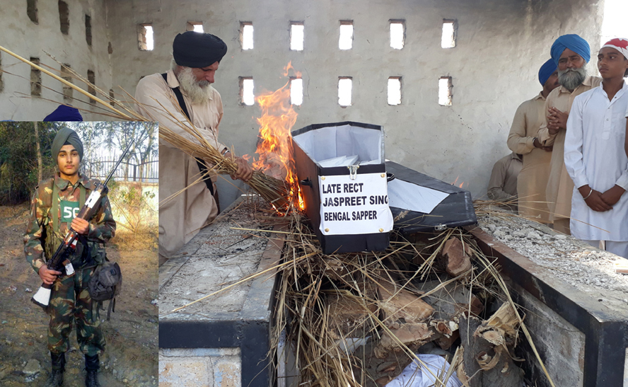 ਦੀਵਾਲੀ ਵਾਲੇ ਦਿਨ ਪਿੰਡ ਪਹੁੰਚੀ ਫੌਜੀ ਜਵਾਨ ਦੀ ਲਾਸ਼