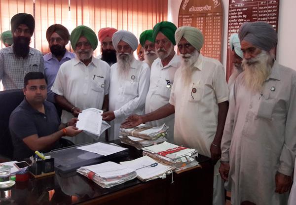 bharti kisan union  s demand draft