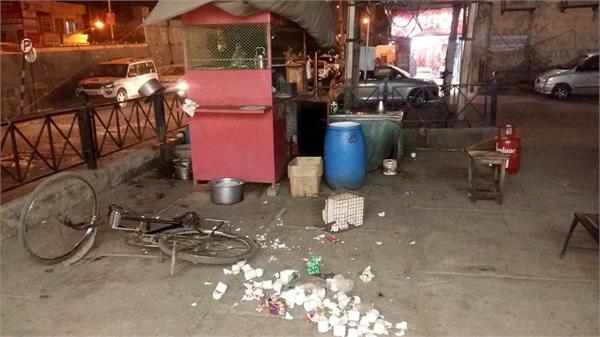 attack on shop owner