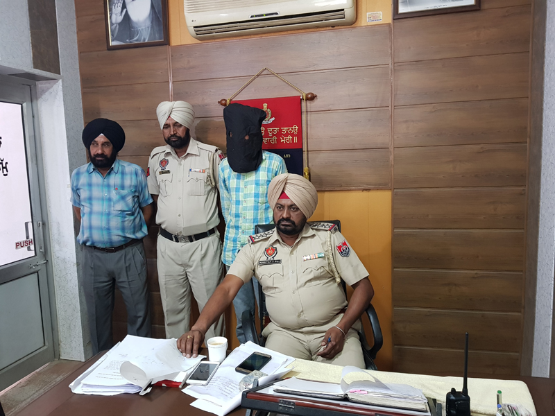 ਚੋਰੀ ਦੇ ਮੋਟਰਸਾਈਕਲ ਸਮੇਤ ਕਾਬੂ