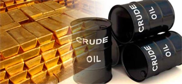 gold below   1300  bounce in crude oil