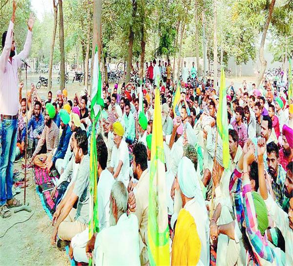 lehra thermal plant protest