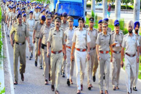 chandigarh police festival season