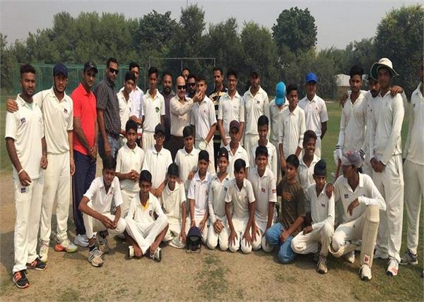 yogesh  s selection for cricket matches