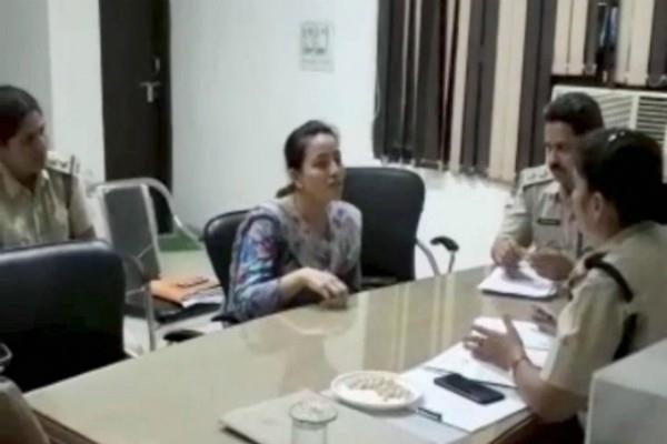 the first night of honeypreet in the jail