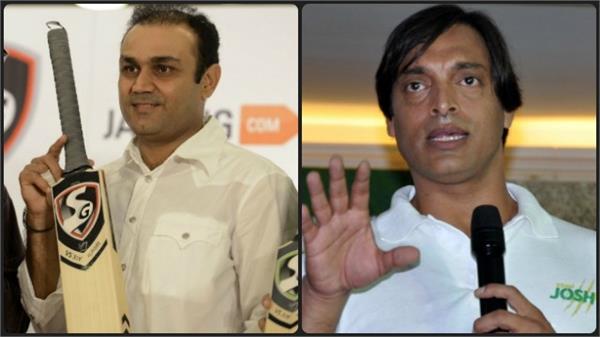 sehwag has called shoaib akhtar   parents and children  son son