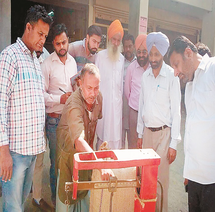 ਵਿਜੀਲੈਂਸ ਵੱਲੋਂ ਸਮਾਣਾ ਦੀ ਅਨਾਜ ਮੰਡੀ ''ਚ ਛਾਪੇਮਾਰੀ