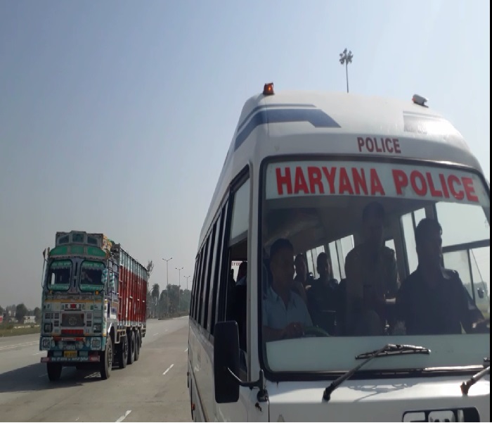 ਭਵਾਨੀਗੜ੍ਹ ਥਾਣੇ 'ਚ ਹਨੀਪ੍ਰੀਤ ਤੋਂ ਕੀਤੀ ਪੁੱਛਗਿੱਛ